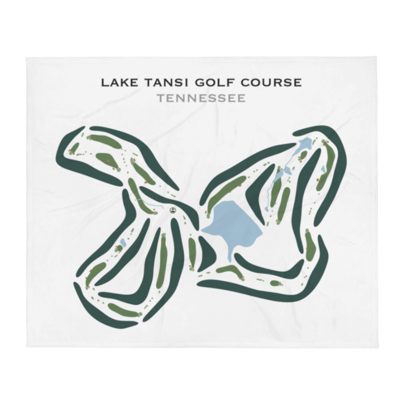 Lake Tansi Golf Course, Tennessee - Printed Golf Courses