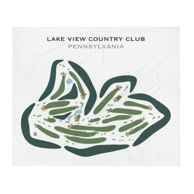 Lake View Country Club, Pennsylvania - Printed Golf Courses