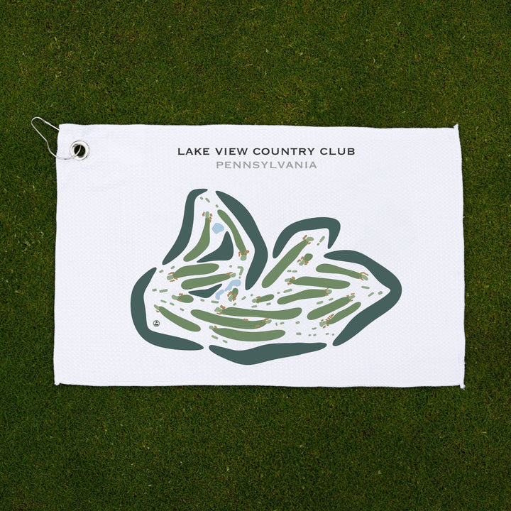 Lake View Country Club, Pennsylvania - Printed Golf Courses