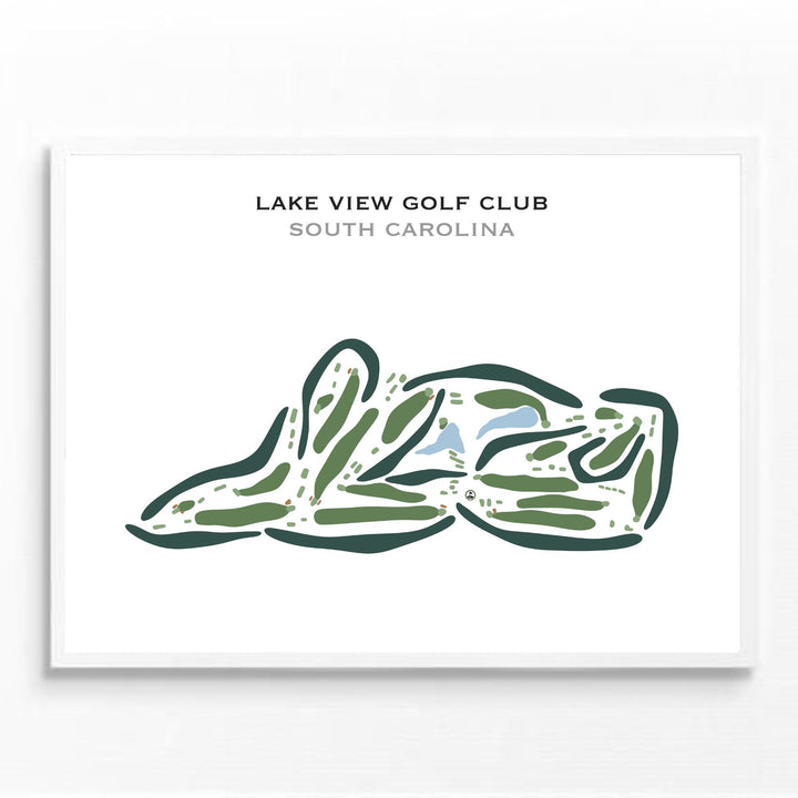 Lakeview Golf Club, South Carolina - Printed Golf Courses