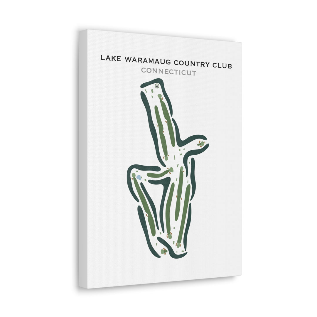 Lake Waramaug Country Club, Connecticut - Printed Golf Courses