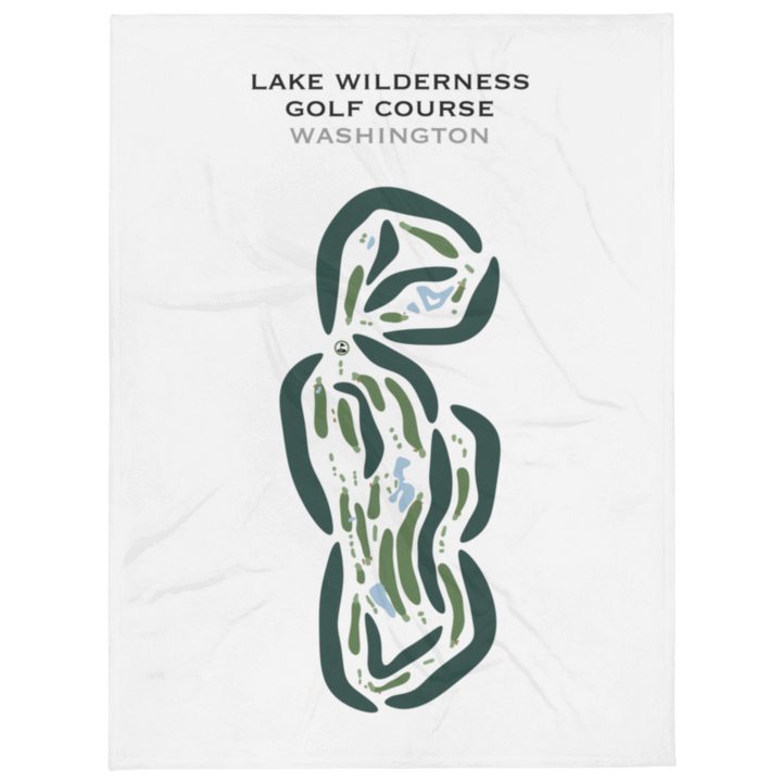 Lake Wilderness Golf Course, Washington - Printed Golf Courses