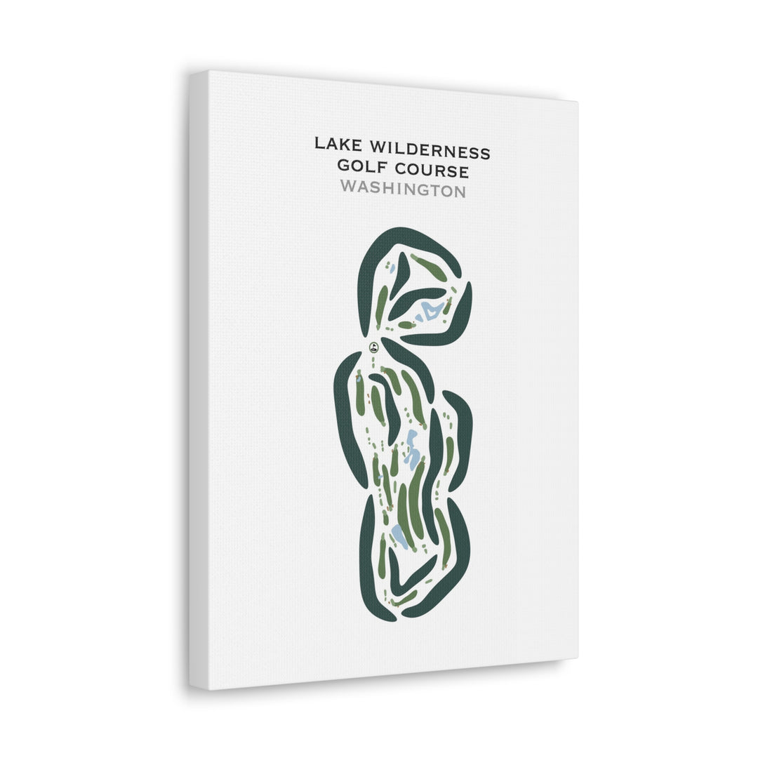 Lake Wilderness Golf Course, Washington - Printed Golf Courses