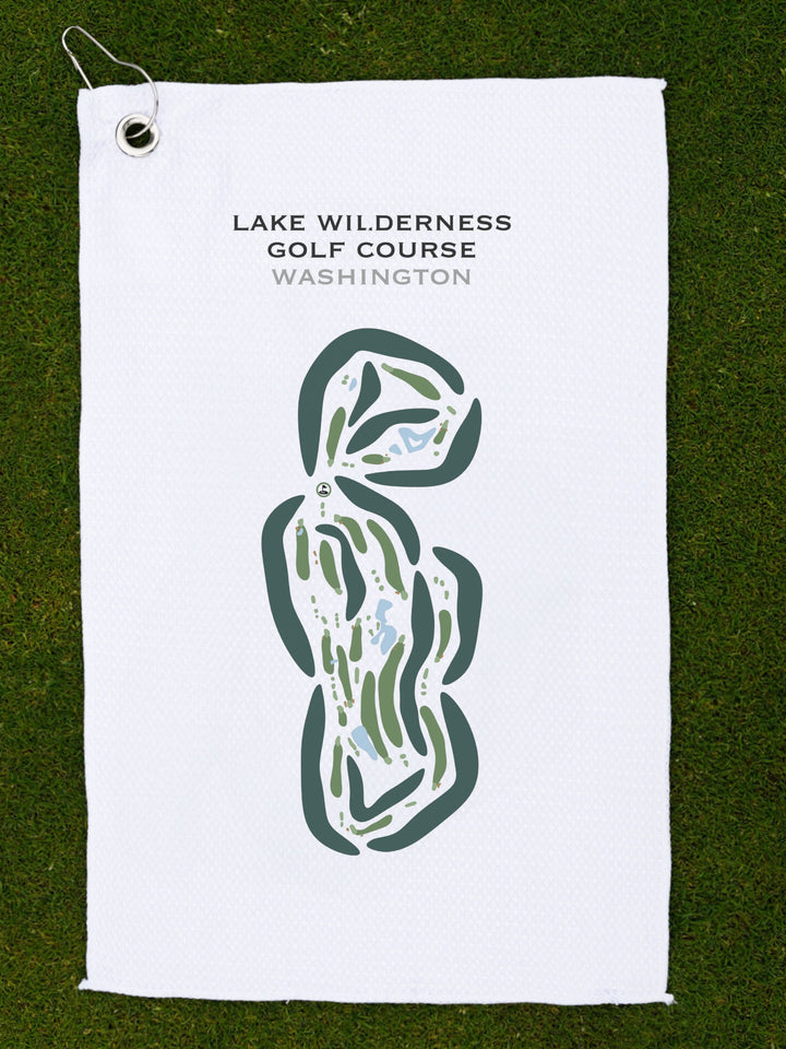 Lake Wilderness Golf Course, Washington - Printed Golf Courses