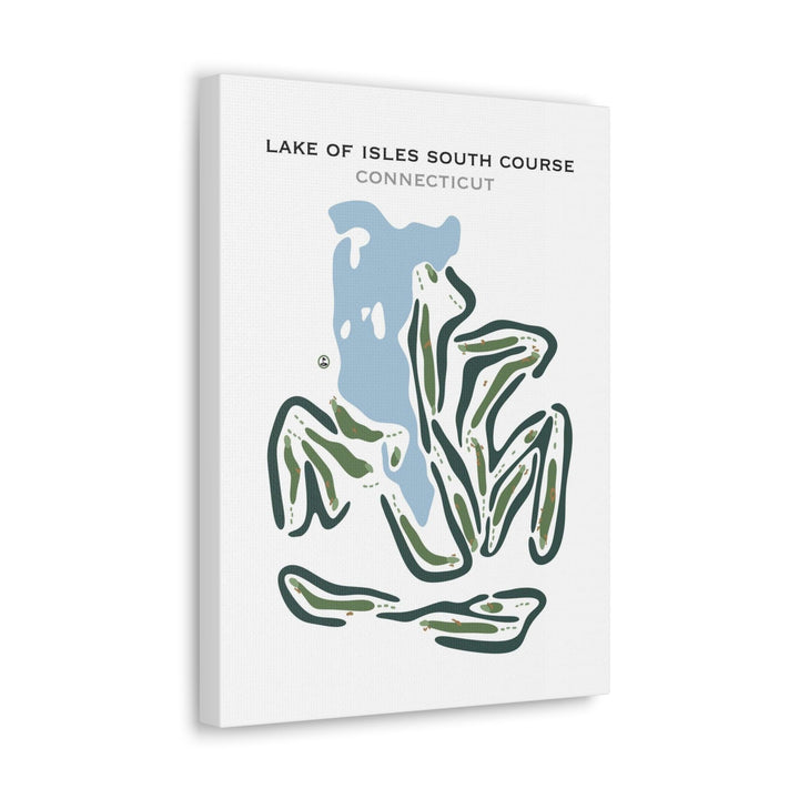 Lake of Isles -South Course, Connecticut - Printed Golf Courses - Golf Course Prints