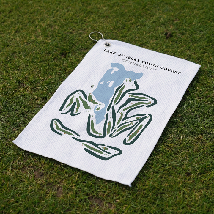 Lake of Isles -South Course, Connecticut - Printed Golf Courses