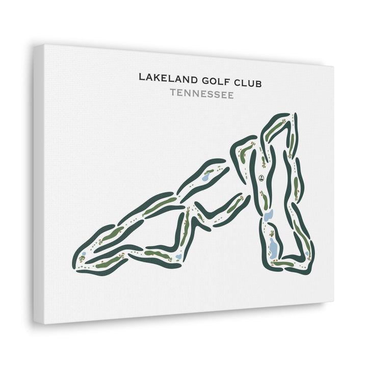 Lakeland Golf Club, Tennessee - Printed Golf Courses