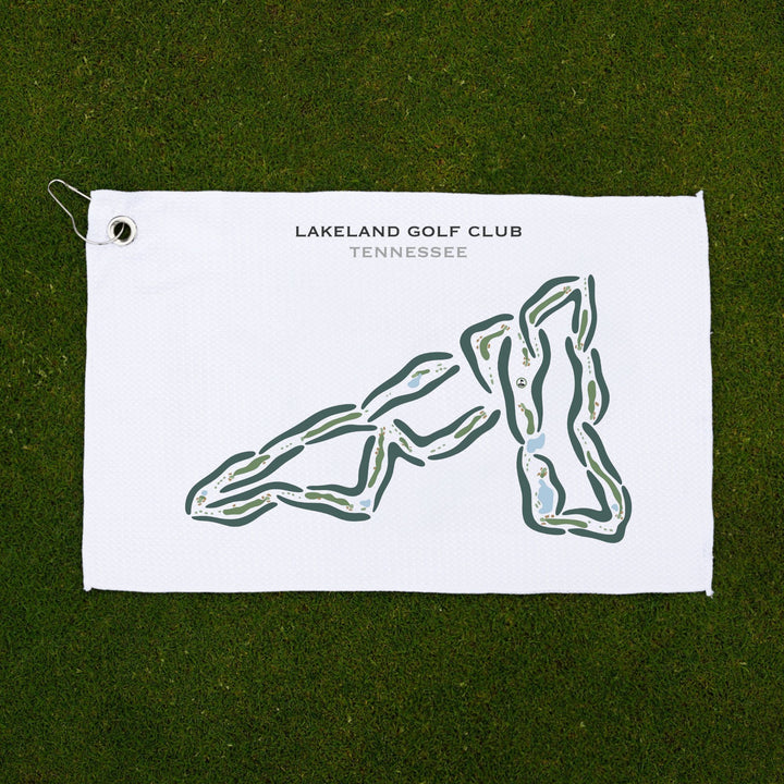 Lakeland Golf Club, Tennessee - Printed Golf Courses