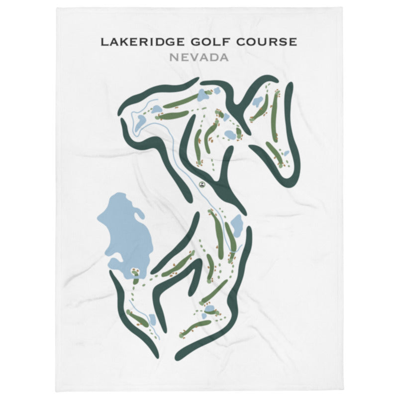Lakeridge Golf Course, Nevada - Printed Golf Courses