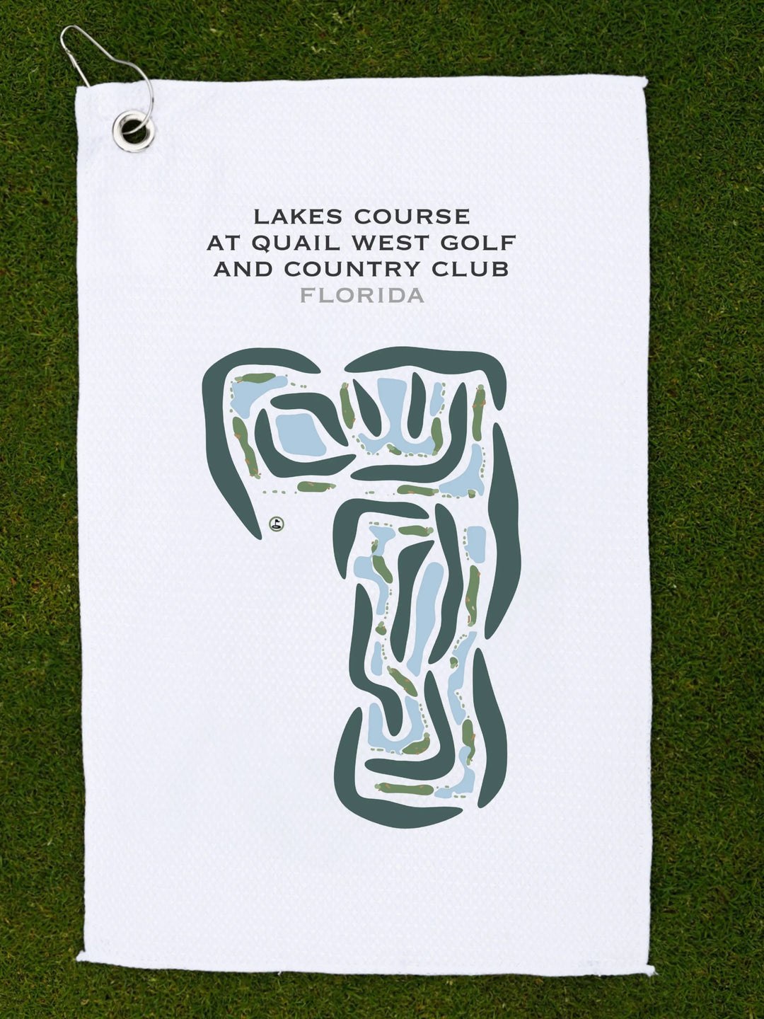 Lakes Course at Quail West Golf & Country Club, Florida - Printed Golf Courses