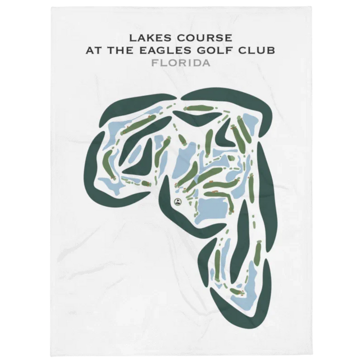 Lakes Course at The Eagles Golf Club, Florida - Printed Golf Courses