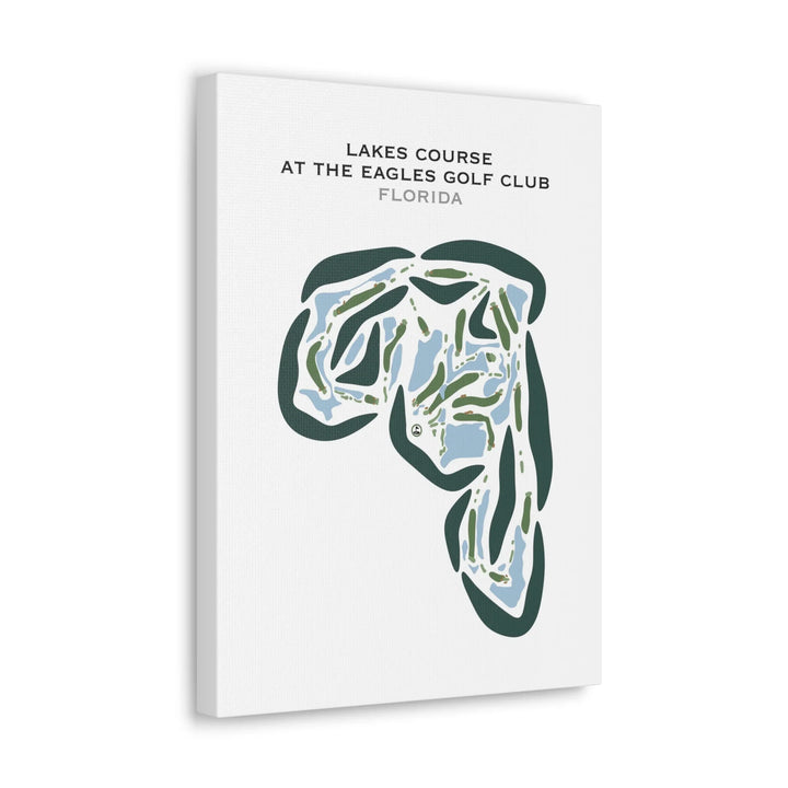 Lakes Course at The Eagles Golf Club, Florida - Printed Golf Courses