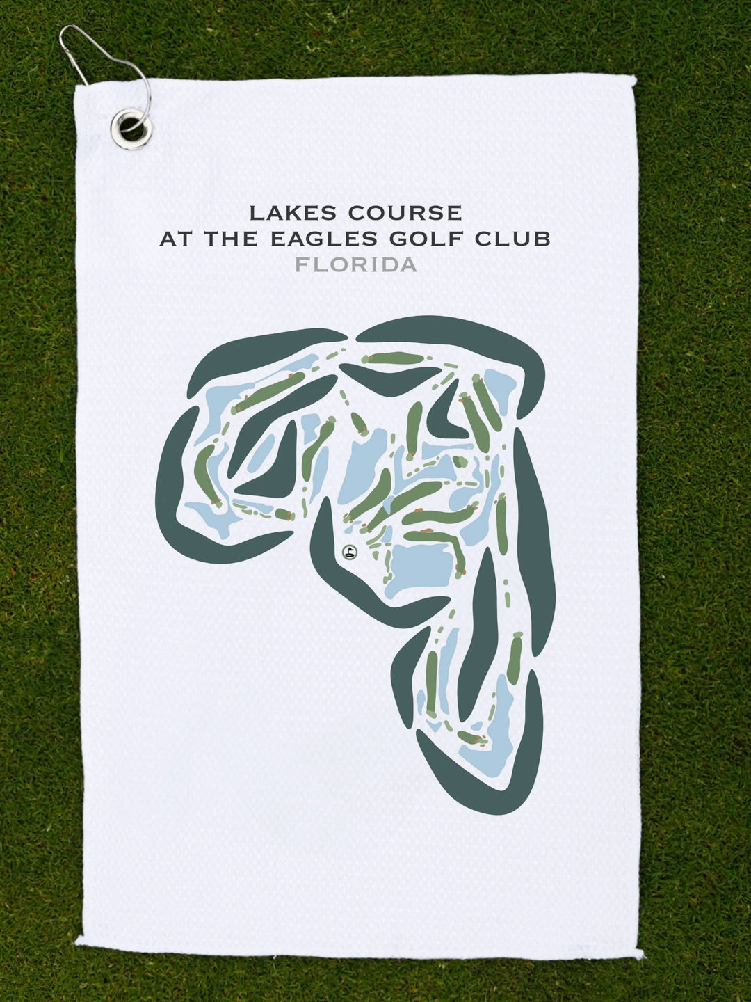 Lakes Course at The Eagles Golf Club, Florida - Printed Golf Courses