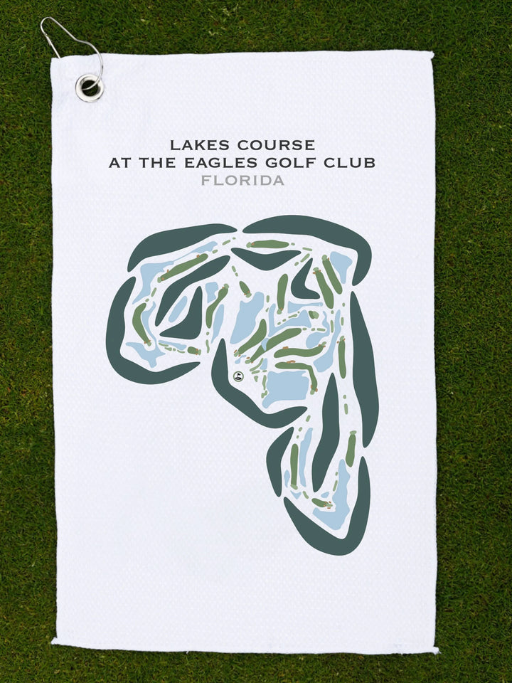 Lakes Course at The Eagles Golf Club, Florida - Printed Golf Courses