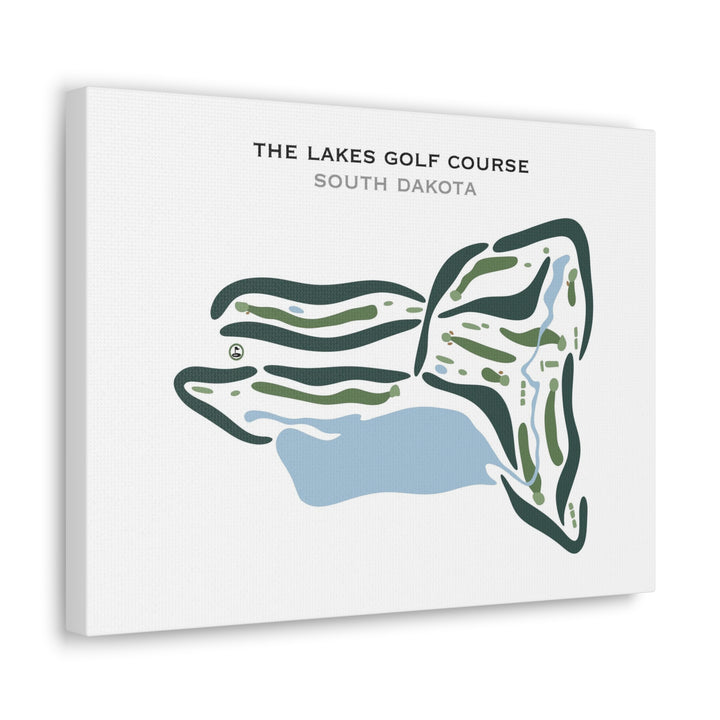 The Lakes Golf Course, South Dakota - Printed Golf Courses