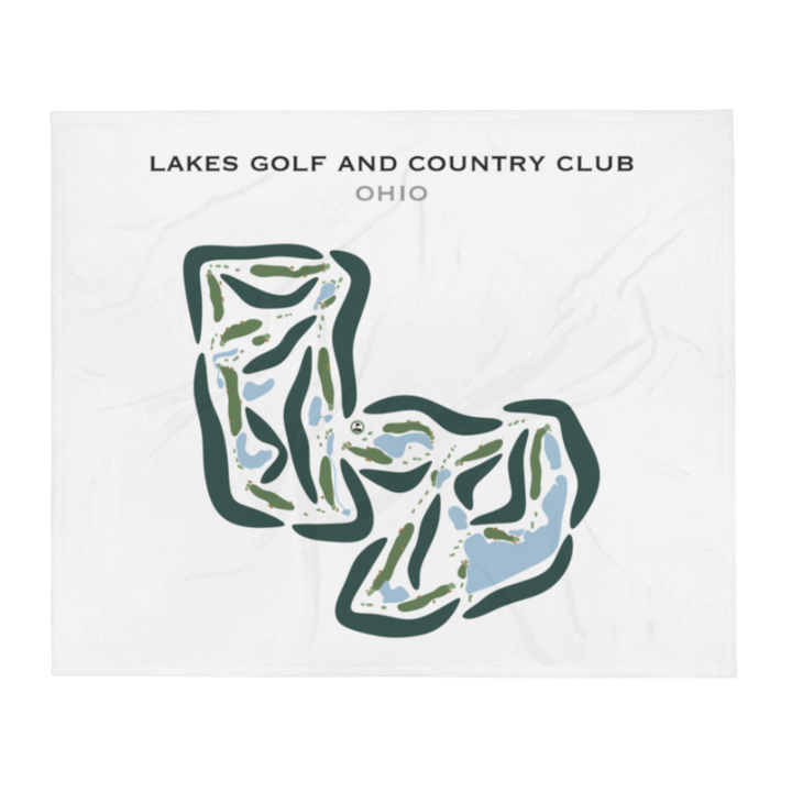 Lakes Golf & Country Club, Ohio - Printed Golf Courses