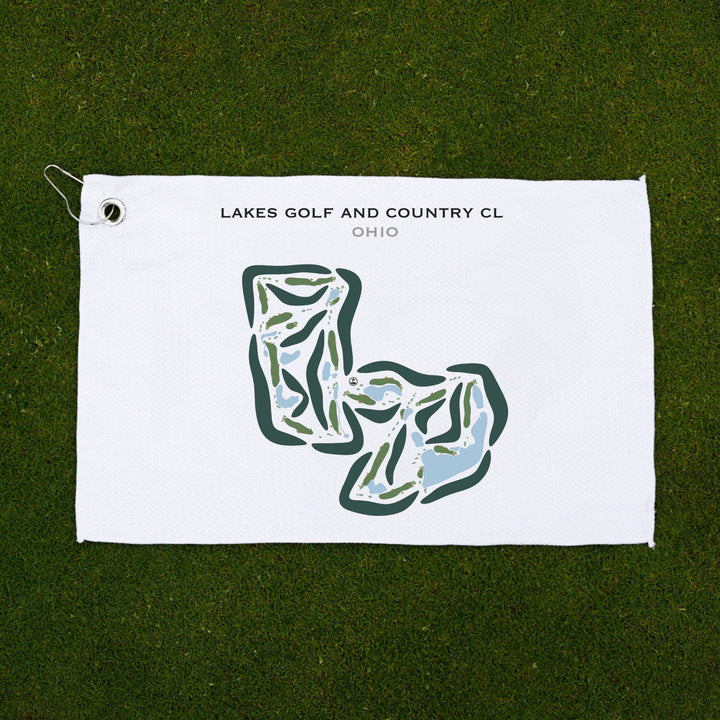 Lakes Golf & Country Club, Ohio - Printed Golf Courses