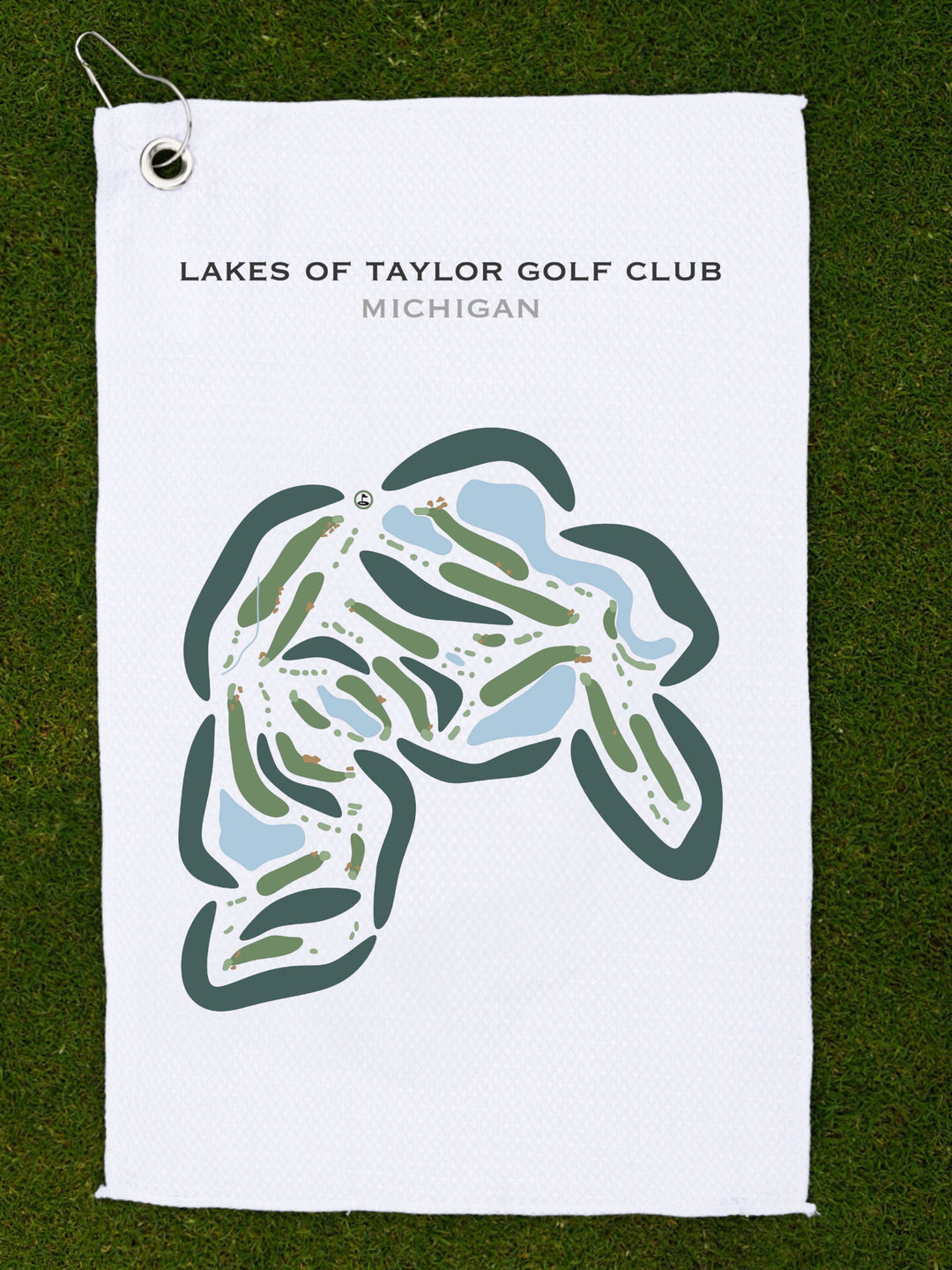 Lakes of Taylor Golf Club, Michigan - Printed Golf Courses