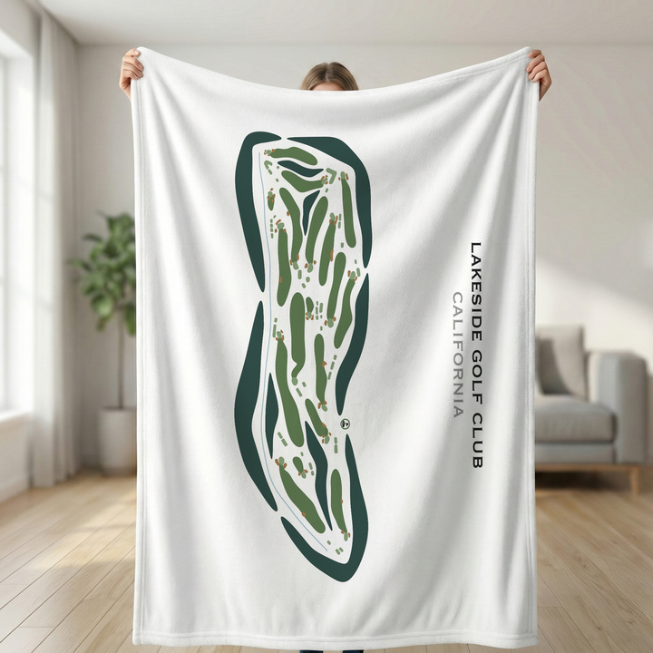Lakeside Golf Club, California - Printed Golf Courses