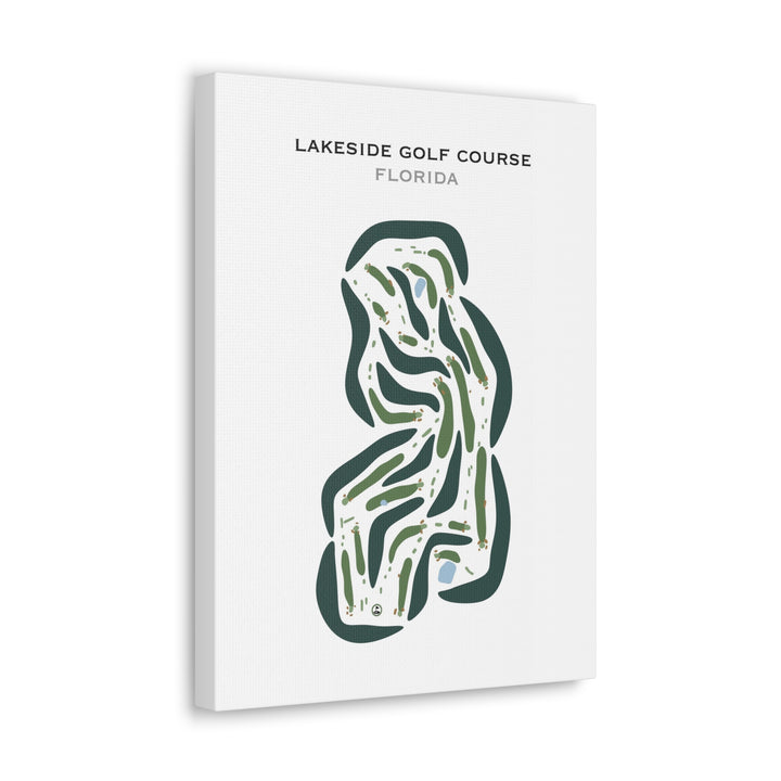 Lakeside Golf Course, Florida - Printed Golf Courses