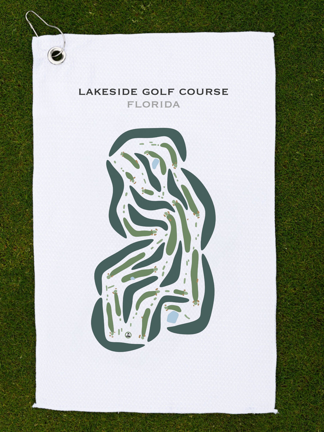 Lakeside Golf Course, Florida - Printed Golf Courses