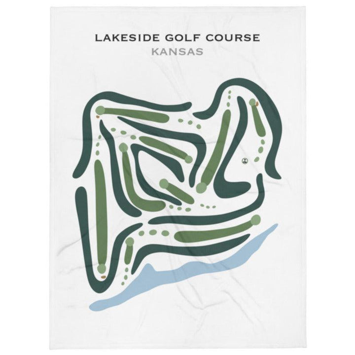 Lakeside Golf Course, Kansas - Printed Golf Courses - Golf Course Prints
