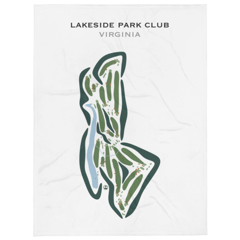 Lakeside Park Club, Virginia - Printed Golf Courses