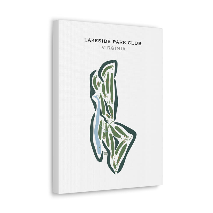 Lakeside Park Club, Virginia - Printed Golf Courses