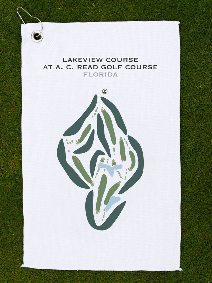 Lakeview Course at A. C. Read Golf Course, Florida - Printed Golf Courses