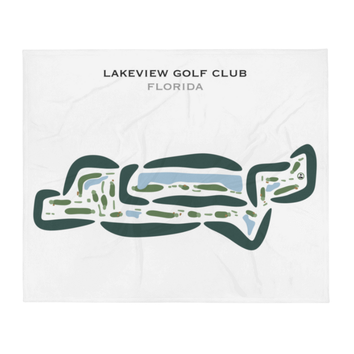 Lakeview Golf Club, Florida - Printed Golf Courses