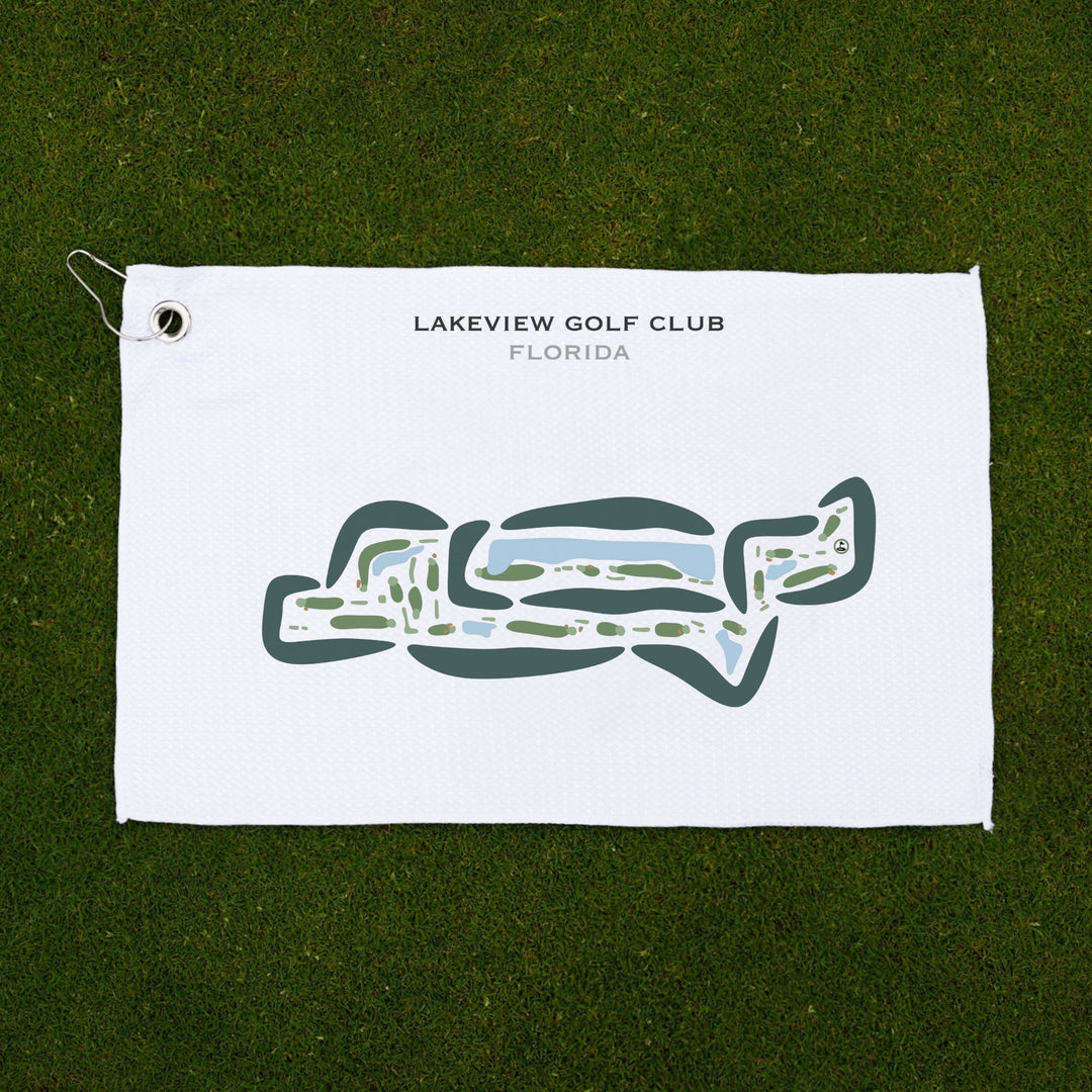 Lakeview Golf Club, Florida - Printed Golf Courses