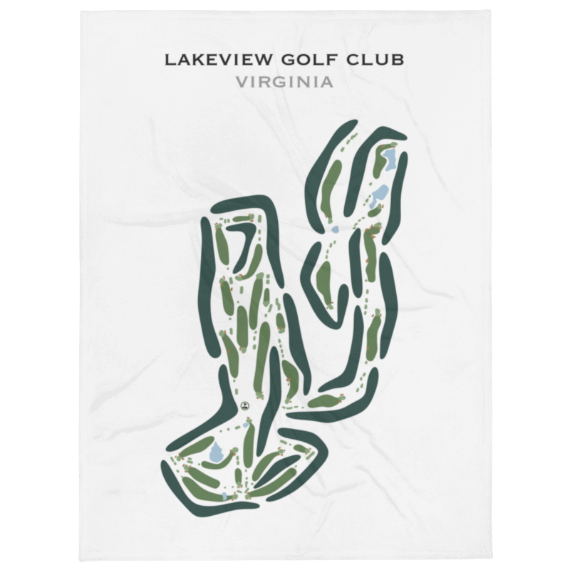 Lakeview Golf Club, Virginia - Printed Golf Courses