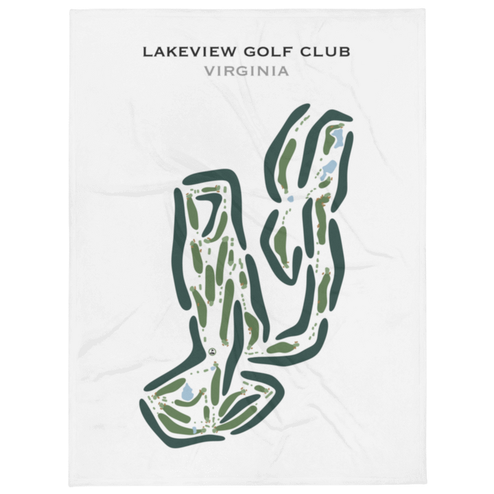 Lakeview Golf Club, Virginia - Printed Golf Courses