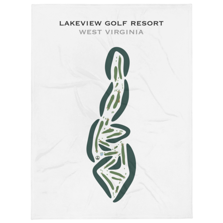 Lakeview Golf Resort, West Virginia - Printed Golf Courses