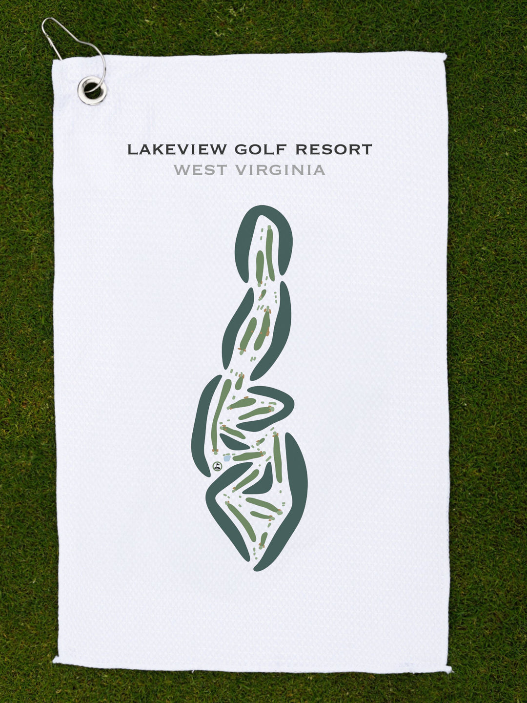 Lakeview Golf Resort, West Virginia - Printed Golf Courses