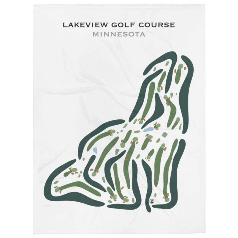 Lakeview Golf Course, Minnesota - Printed Golf Courses