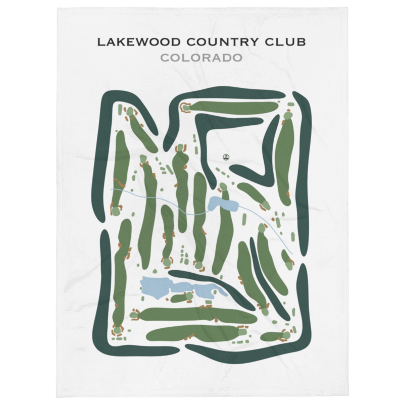 Lakewood Country Club, Colorado - Printed Golf Courses