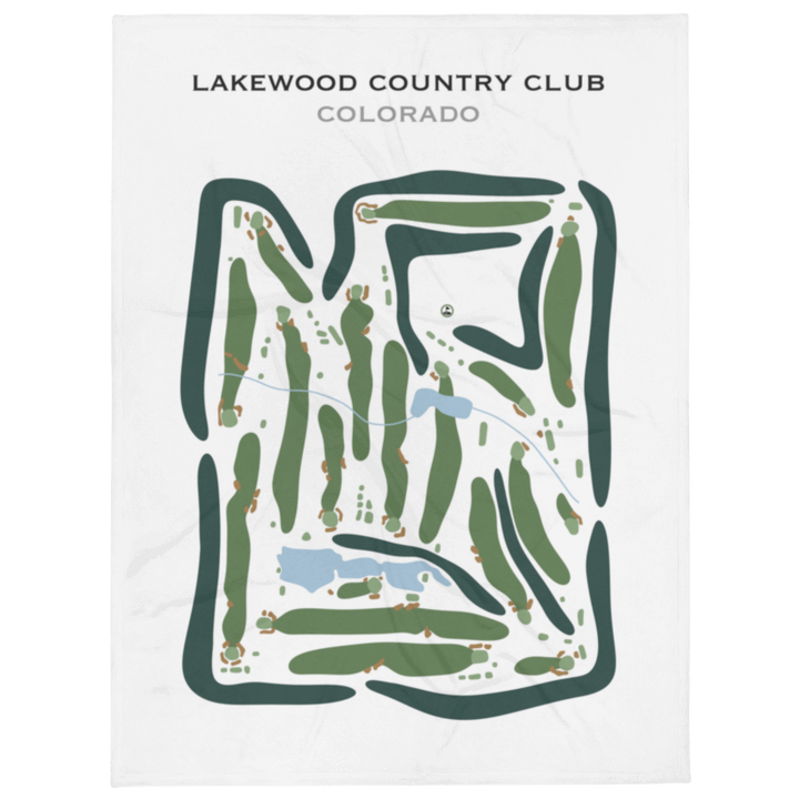 Lakewood Country Club, Colorado - Printed Golf Courses