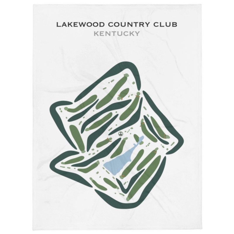 Lakewood Country Club, Kentucky - Printed Golf Courses