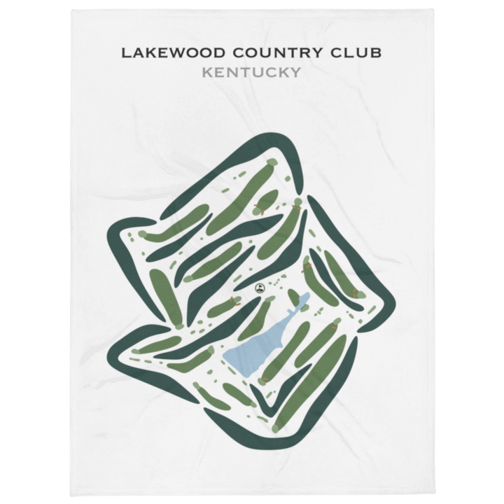 Lakewood Country Club, Kentucky - Printed Golf Courses