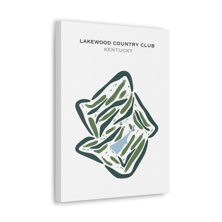 Lakewood Country Club, Kentucky - Printed Golf Courses