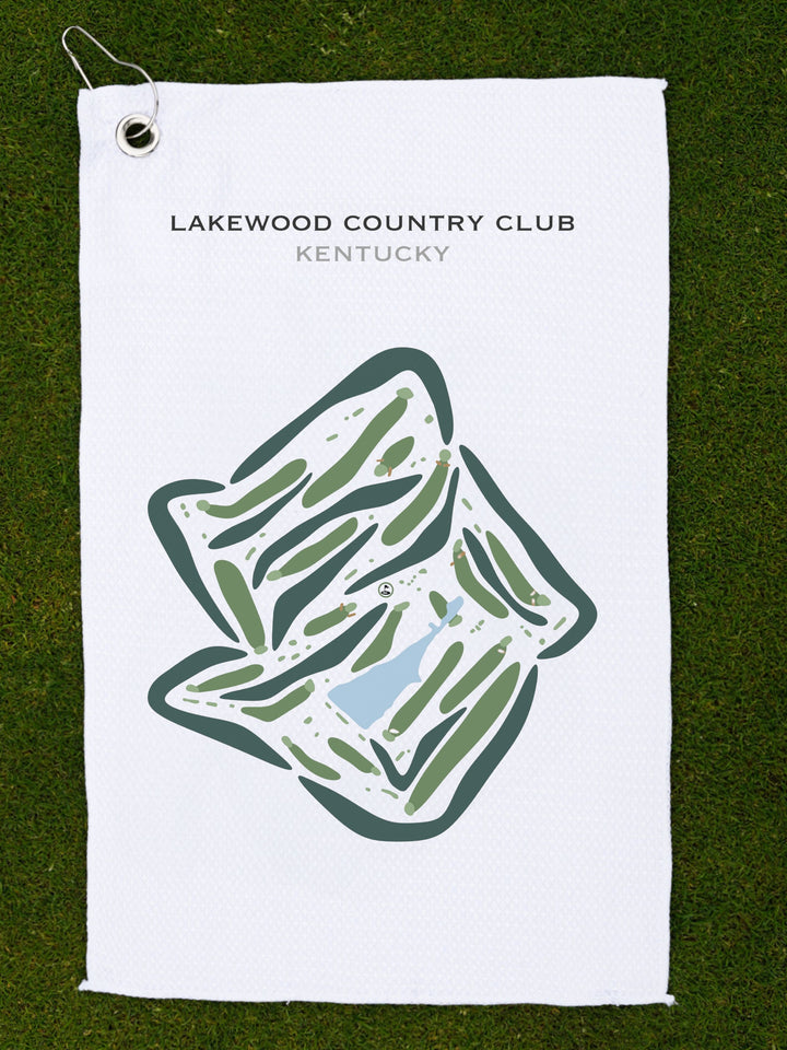 Lakewood Country Club, Kentucky - Printed Golf Courses