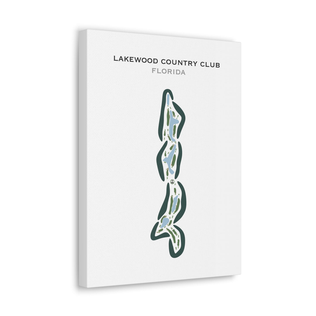 Lakewood Country Club, Florida - Printed Golf Courses
