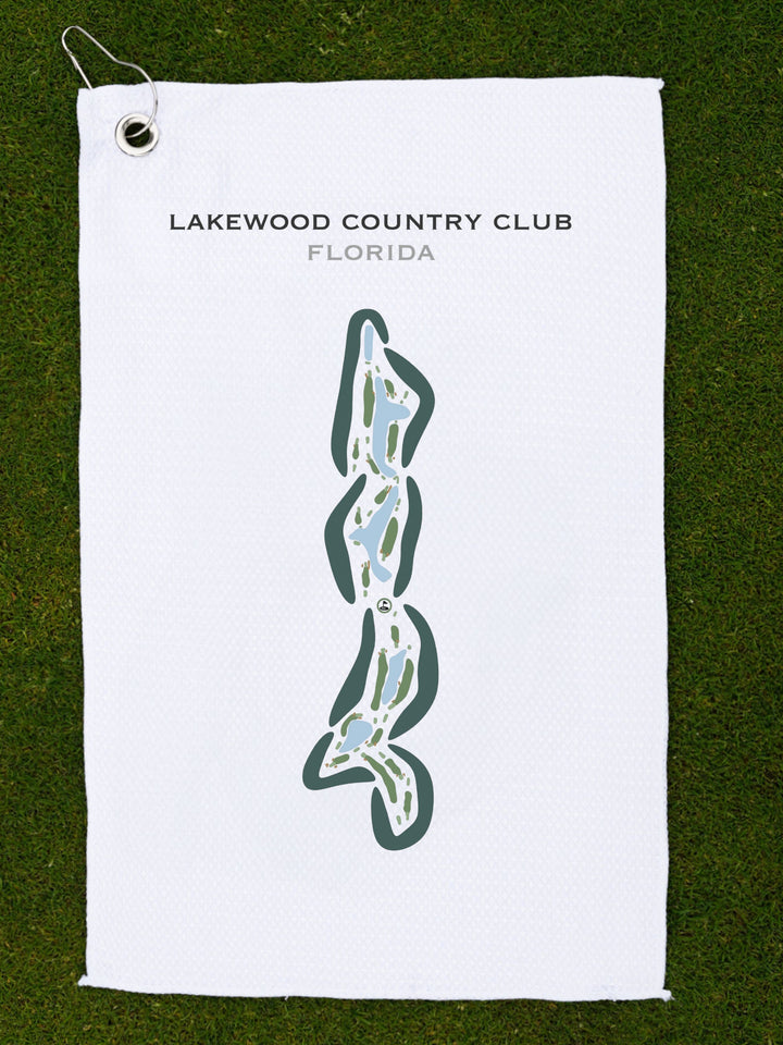 Lakewood Country Club, Florida - Printed Golf Courses