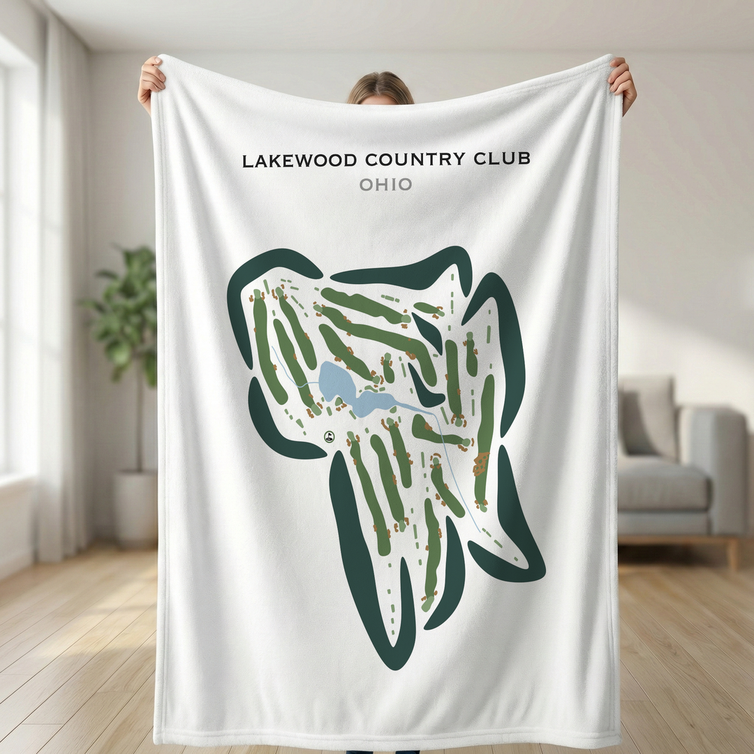 Lakewood Country Club, Ohio - Printed Golf Courses
