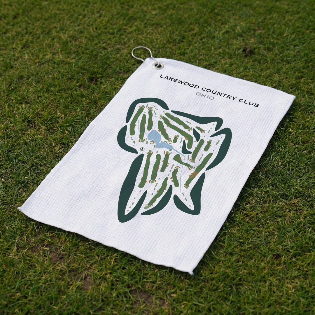 Lakewood Country Club, Ohio - Printed Golf Courses