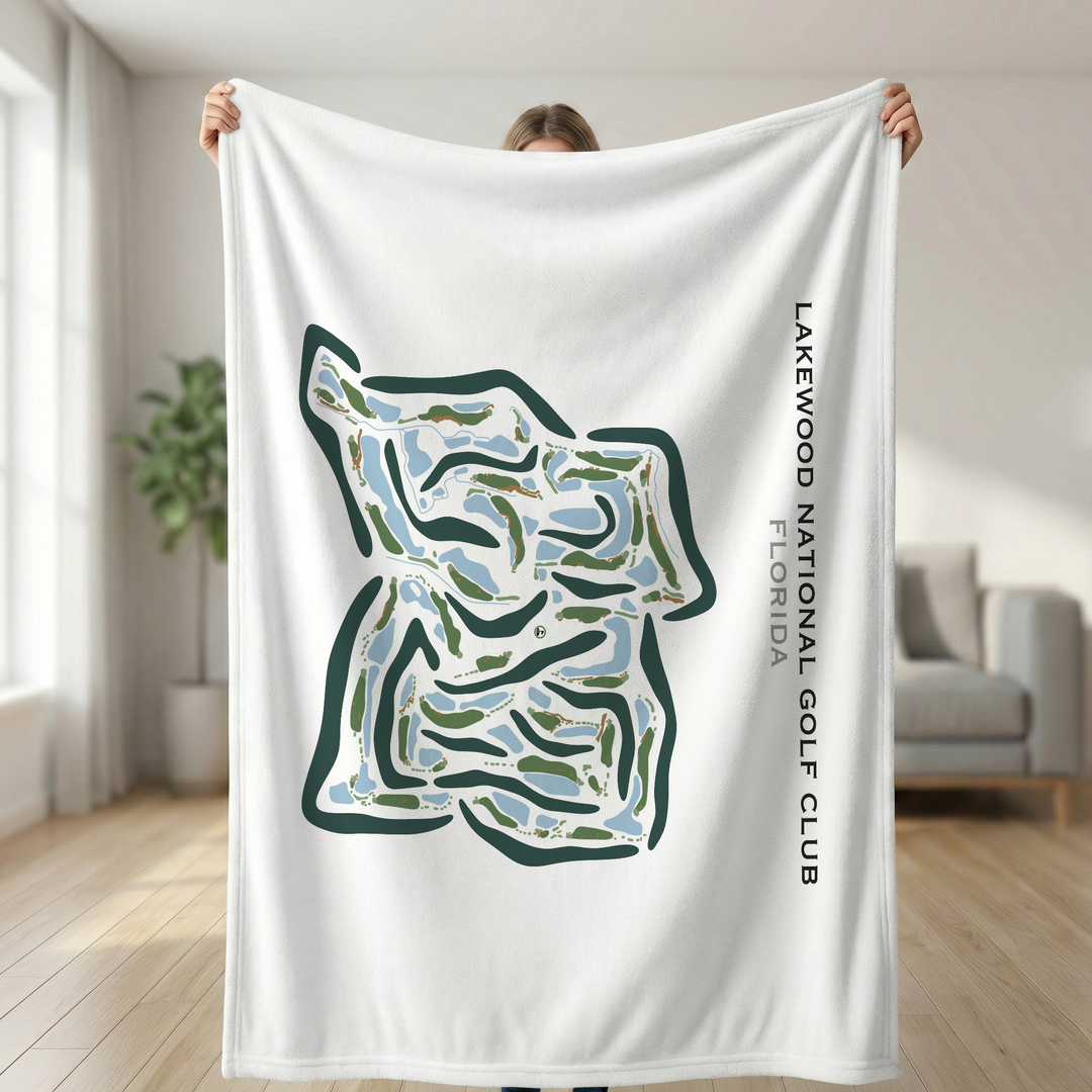 Lakewood National Golf Club, Florida - Printed Golf Courses