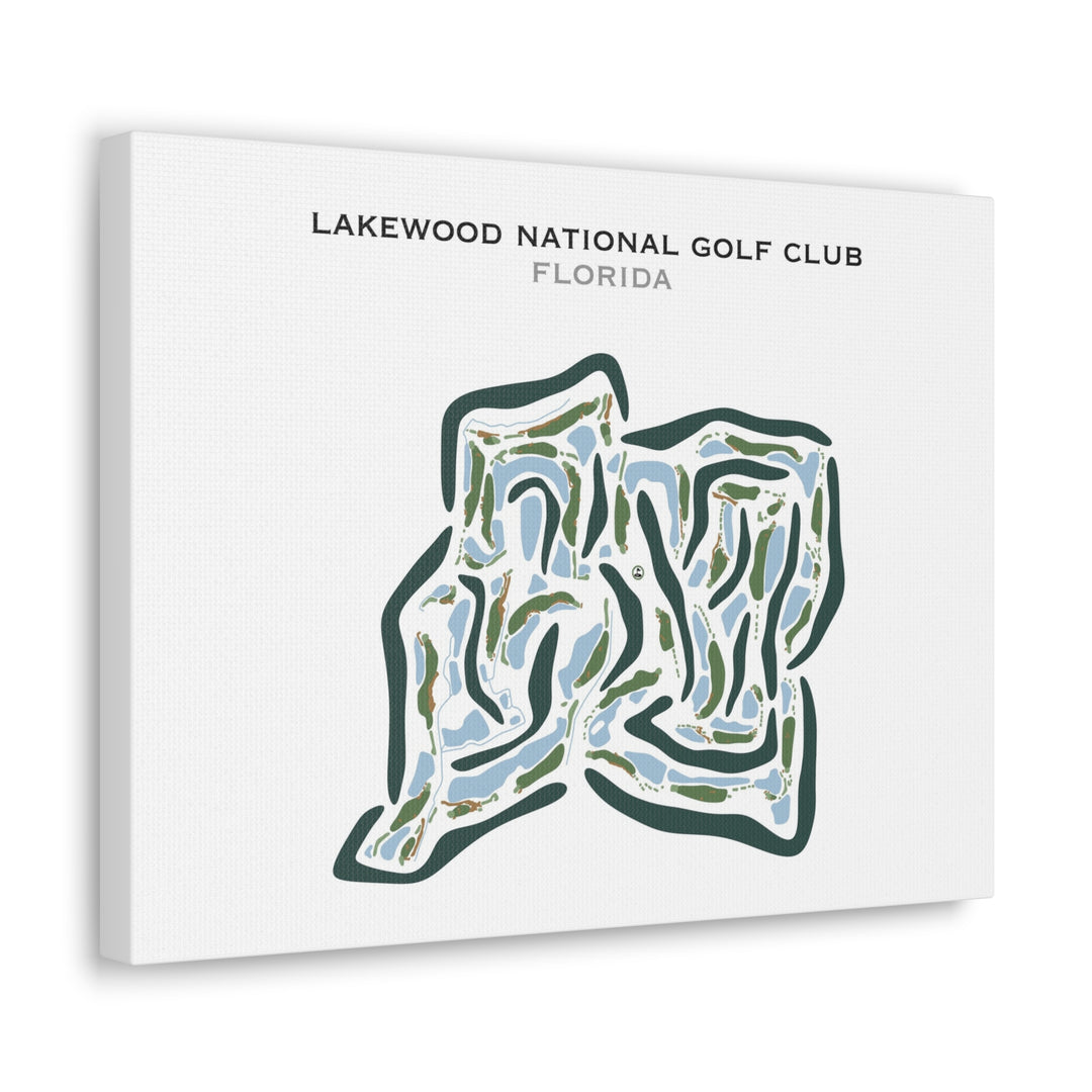 Lakewood National Golf Club, Florida - Printed Golf Courses