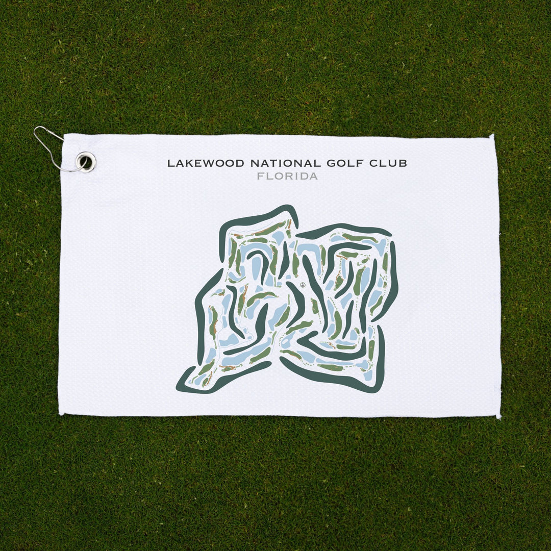 Lakewood National Golf Club, Florida - Printed Golf Courses