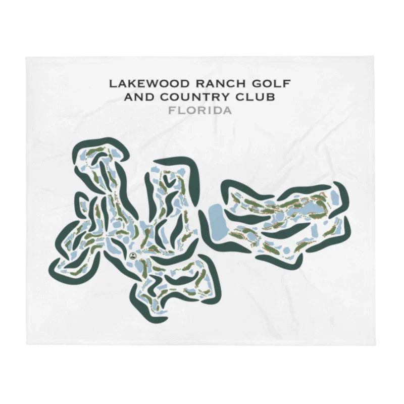 Lakewood Ranch Golf & Country Club, Florida - Printed Golf Courses